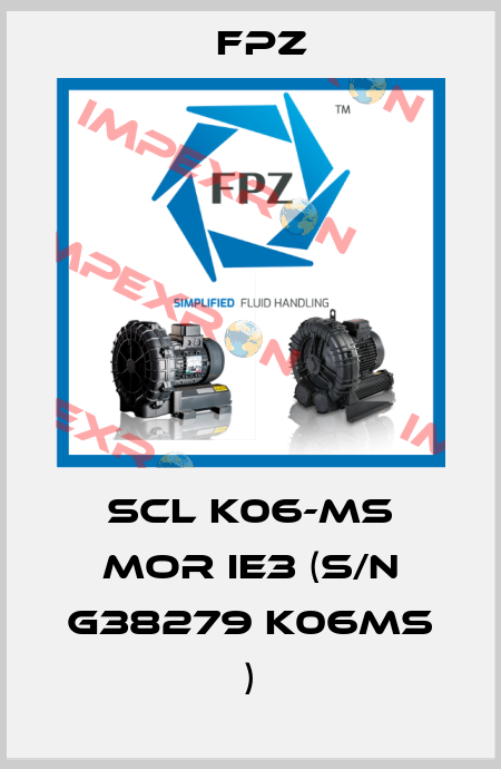 SCL K06-MS MOR IE3 (s/n G38279 K06MS ) Fpz