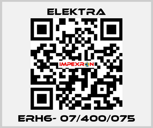 ERH6- 07/400/075 ELEKTRA
