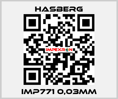 imp771 0,03mm Hasberg