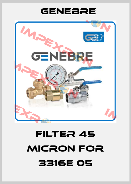 filter 45 micron for 3316E 05 Genebre