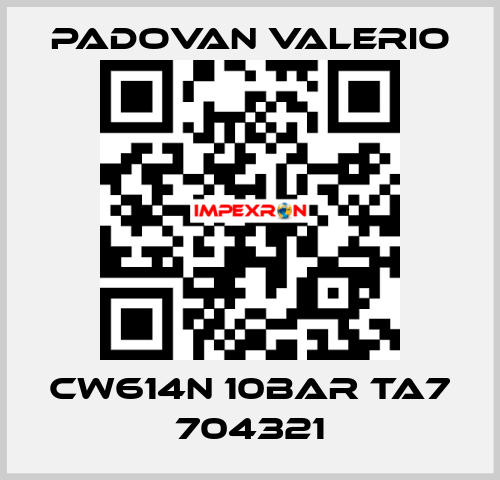 CW614N 10BAR TA7 704321 PADOVAN VALERIO