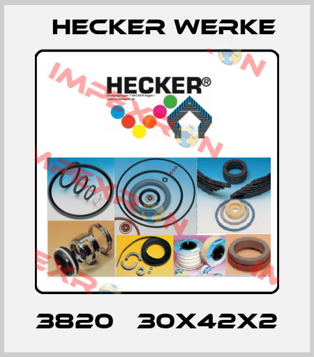 3820   30x42x2 Hecker Werke