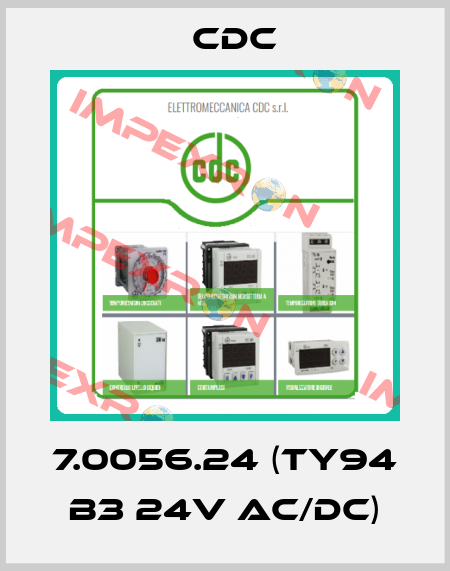 7.0056.24 (TY94 B3 24v AC/DC) CDC