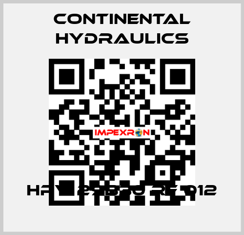 HPV 29B30 RF 012 Continental Hydraulics