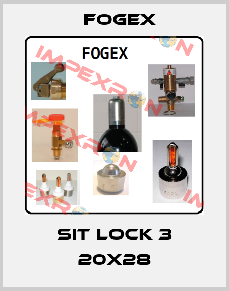 SIT LOCK 3 20X28 Fogex