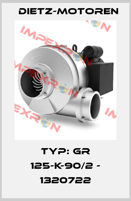 typ: GR 125-K-90/2 - 1320722 Dietz-Motoren