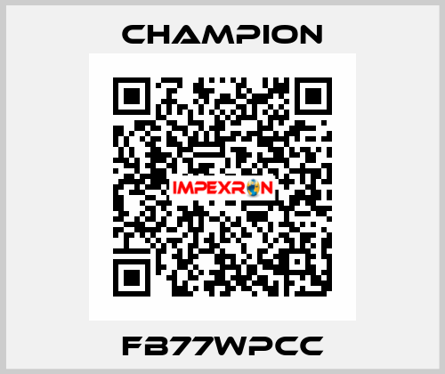 FB77WPCC Champion