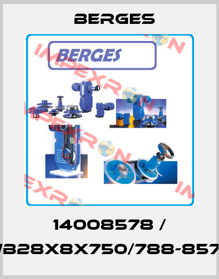 14008578 / CWB28x8x750/788-8578-1 Berges