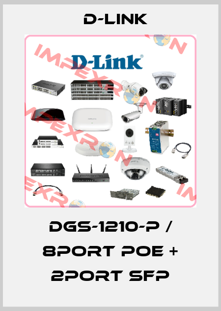 DGS-1210-P / 8PORT POE + 2PORT SFP D-Link
