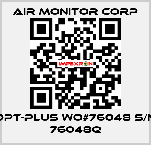 DPT-plus WO#76048 S/N 76048Q AIR MONITOR CORP