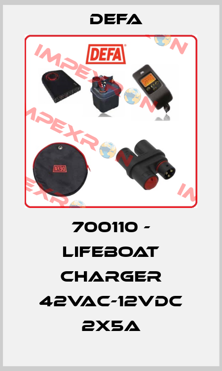 700110 - LIFEBOAT CHARGER 42VAC-12VDC 2x5A Defa