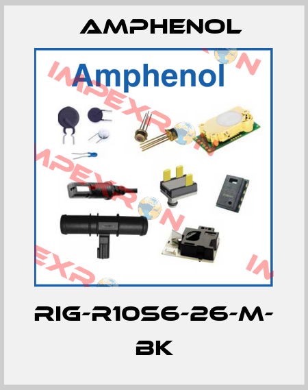 RIG-R10S6-26-M- BK Amphenol
