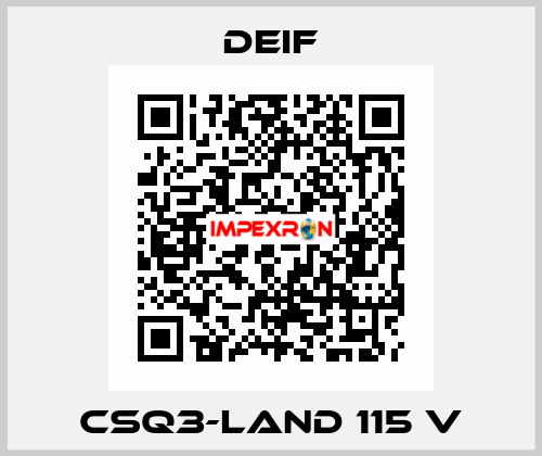 CSQ3-Land 115 V Deif