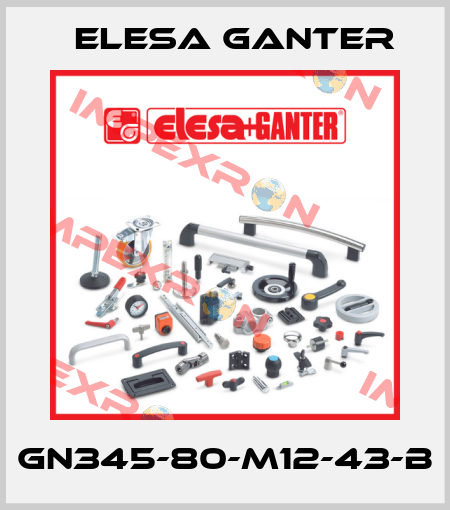 GN345-80-M12-43-B Elesa Ganter