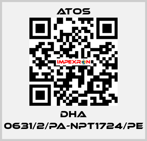 DHA 0631/2/PA-NPT1724/PE Atos