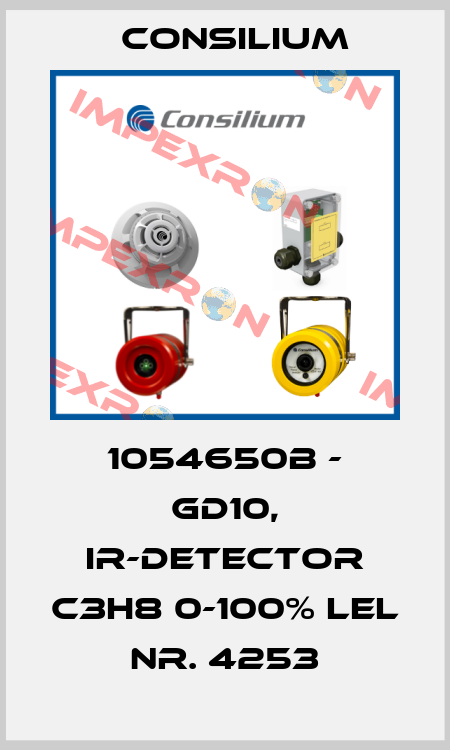1054650B - GD10, IR-Detector C3H8 0-100% LEL Nr. 4253 Consilium