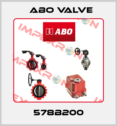 578B200 ABO Valve