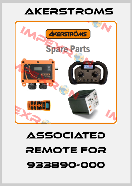 Associated Remote for 933890-000 AKERSTROMS
