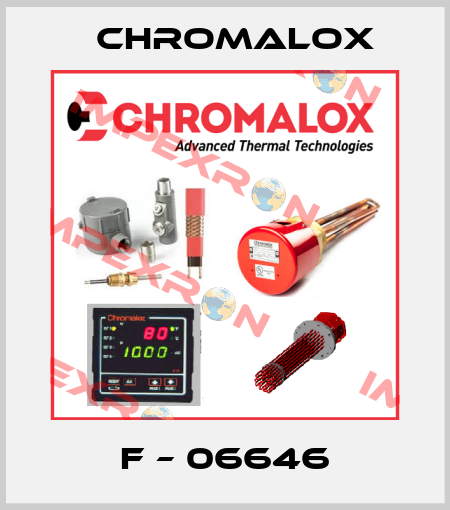 F – 06646 Chromalox