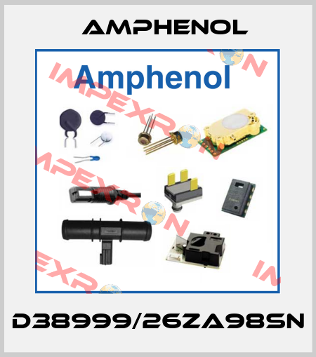 D38999/26ZA98SN Amphenol