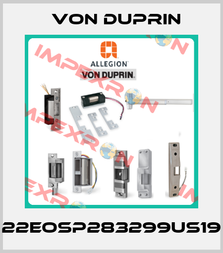 22EOSP283299US19 Von Duprin