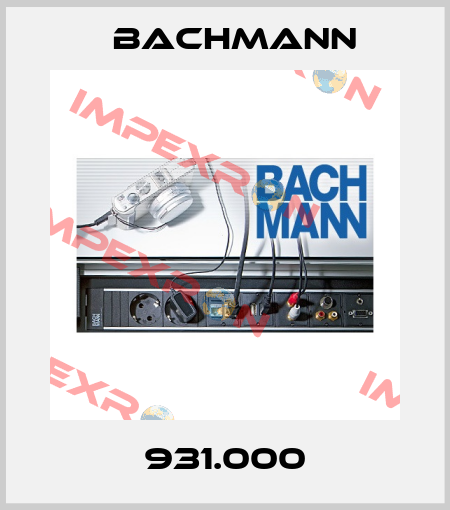 931.000 Bachmann