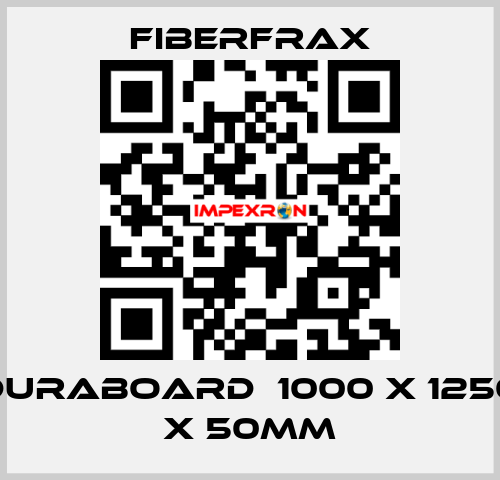 Duraboard  1000 x 1250 x 50mm Fiberfrax