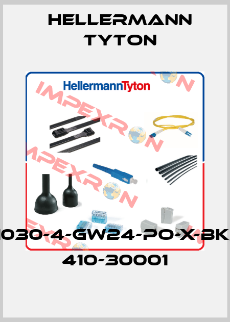 1030-4-GW24-PO-X-BK/ 410-30001 Hellermann Tyton