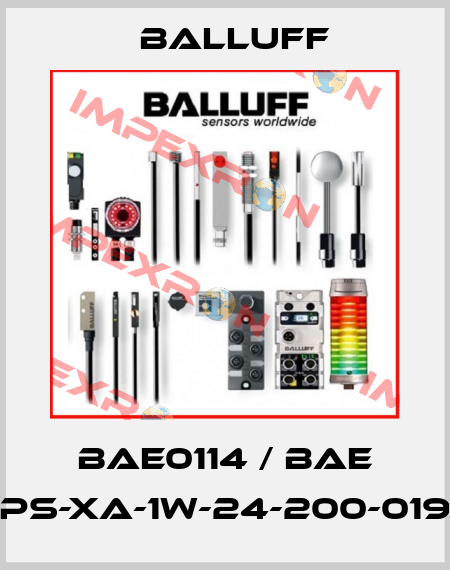 BAE0114 / BAE PS-XA-1W-24-200-019 Balluff