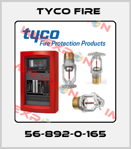 56-892-0-165 Tyco Fire