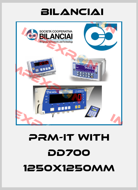 PRM-IT with DD700 1250x1250mm Bilanciai