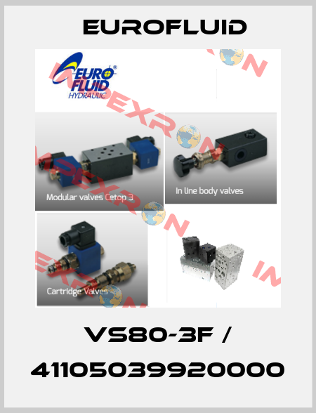 VS80-3F / 41105039920000 Eurofluid