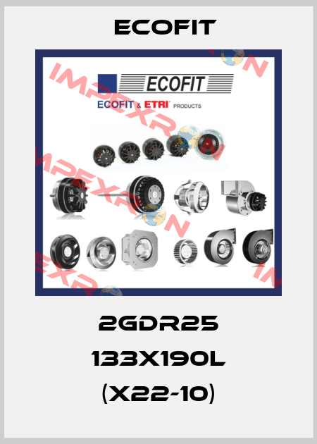 2GDR25 133x190L (X22-10) Ecofit