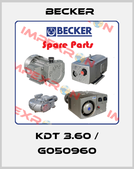 KDT 3.60 / G050960 Becker