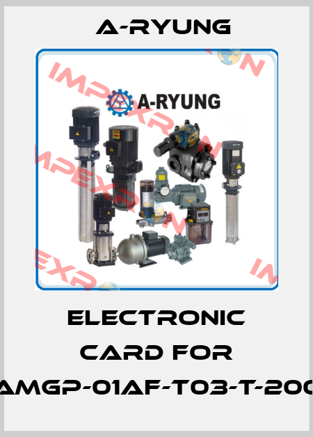 Electronic card for AMGP-01AF-T03-T-200 A-Ryung
