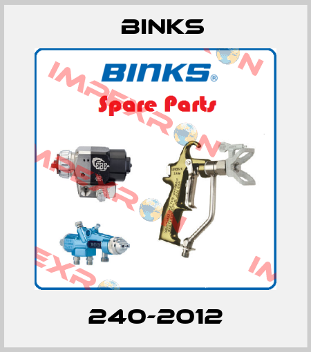 240-2012 Binks