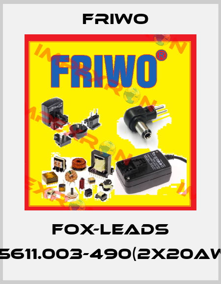 FOX-Leads 10.5611.003-490(2X20AWG) FRIWO