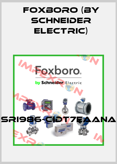 SRI986-CIDT7EAANA Foxboro (by Schneider Electric)