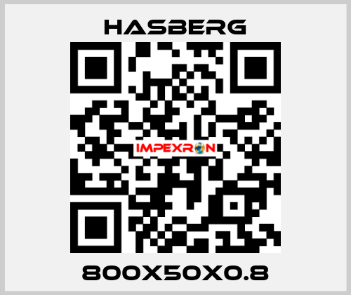 800x50x0.8 Hasberg