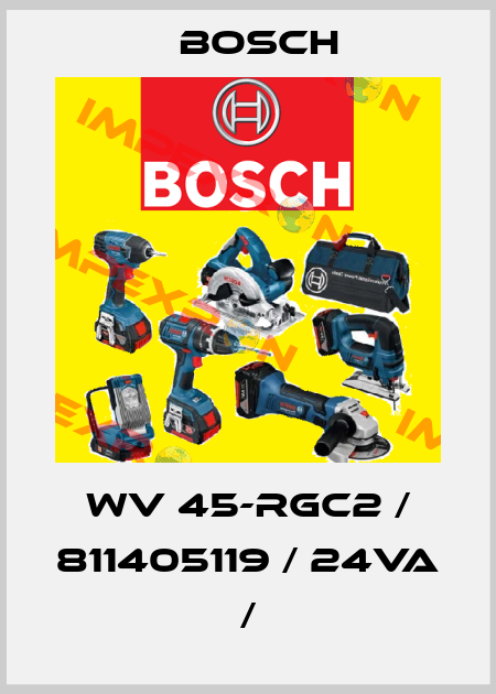 WV 45-RGC2 / 811405119 / 24VA / Bosch