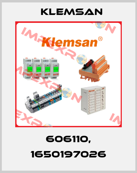606110, 1650197026 Klemsan