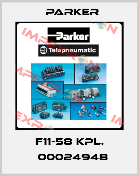 F11-58 KPL. №00024948 Parker