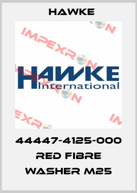 44447-4125-000  Red Fibre Washer M25 Hawke