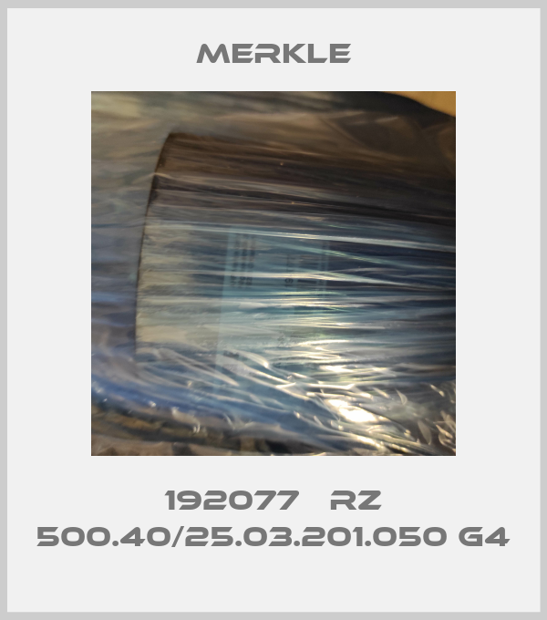 192077 	RZ 500.40/25.03.201.050 G4 Merkle