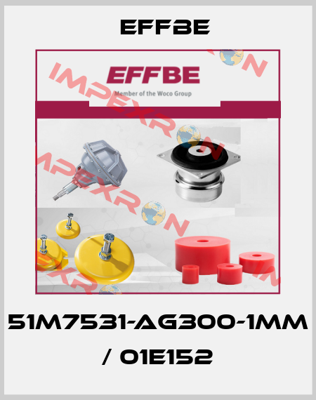 51M7531-AG300-1MM / 01E152 Effbe