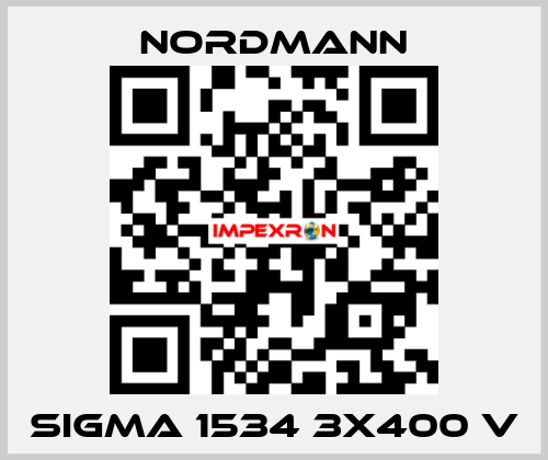 SIGMA 1534 3x400 V Nordmann