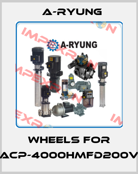 wheels for ACP-4000HMFD200V A-Ryung