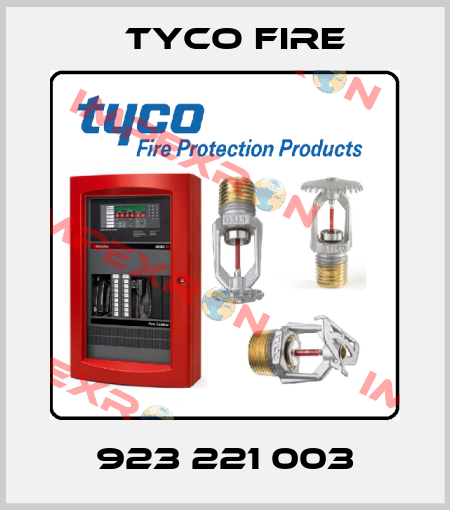 923 221 003 Tyco Fire