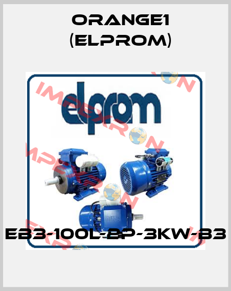 EB3-100L-2P-3KW-B3 ORANGE1 (Elprom)
