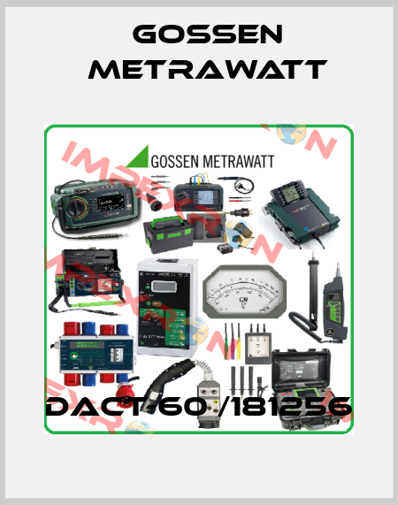 DACT-60 /181256 Gossen Metrawatt